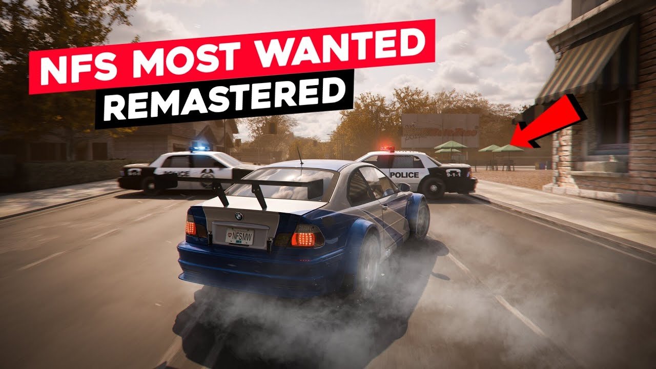 Need for Speed: Most Wanted Remastered - Highly Modded - Gameplay