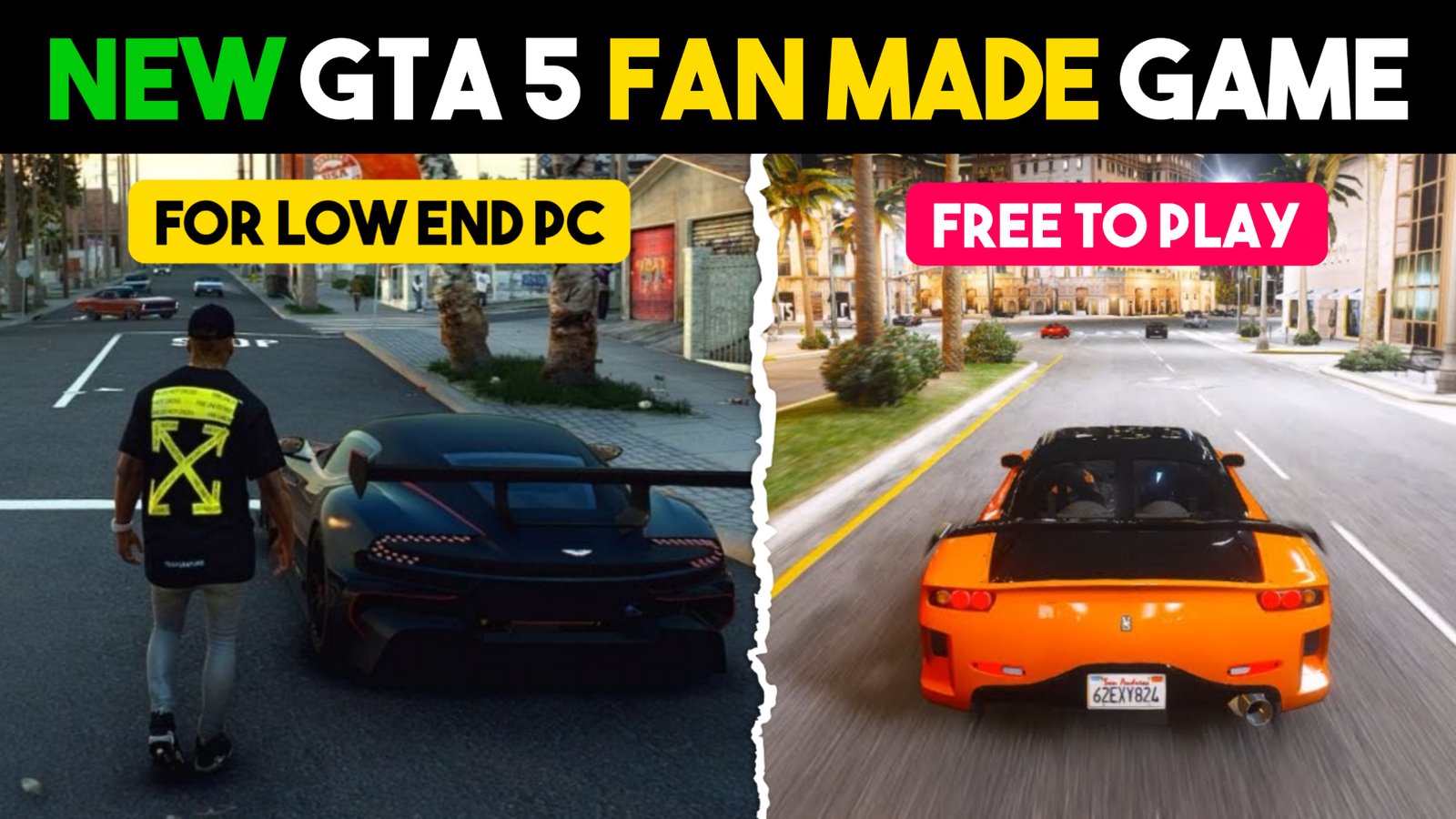 GTA 5 Fan Made Game For Low End PC GAMING STIFF